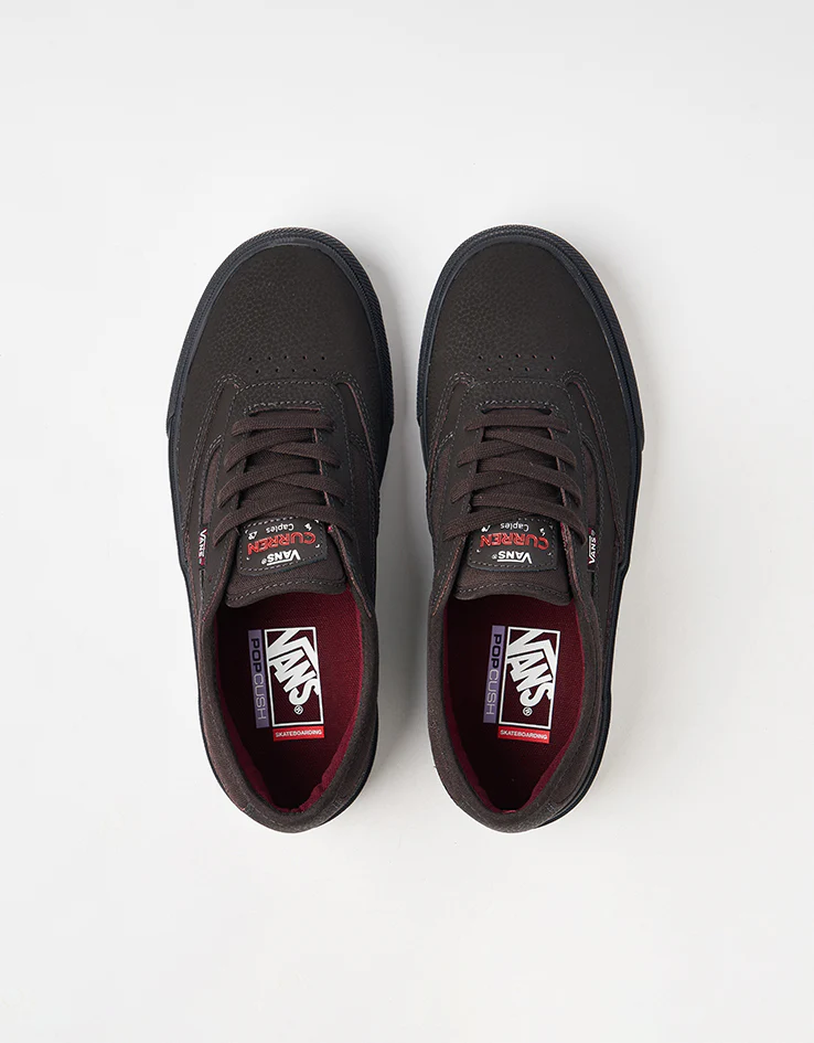 Vans Skate Curren Caples Shoes - Dark Brown - Image 7