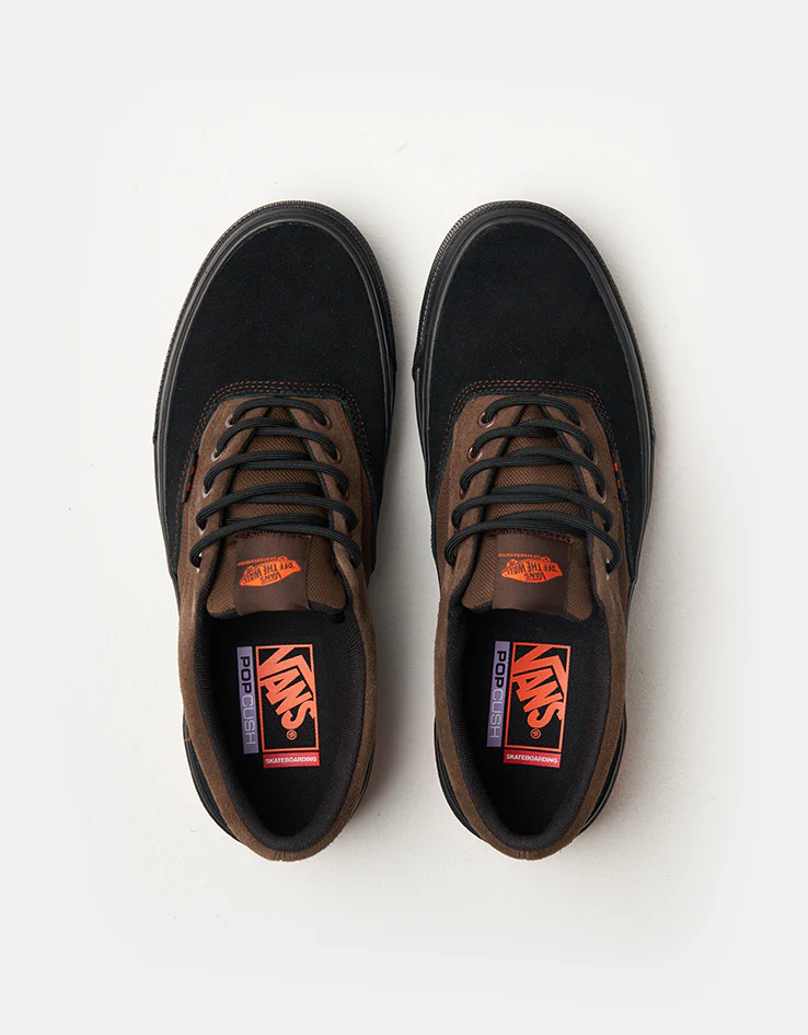 Vans Skate Era Wafflecup Shoes - Black/Brown - Image 2