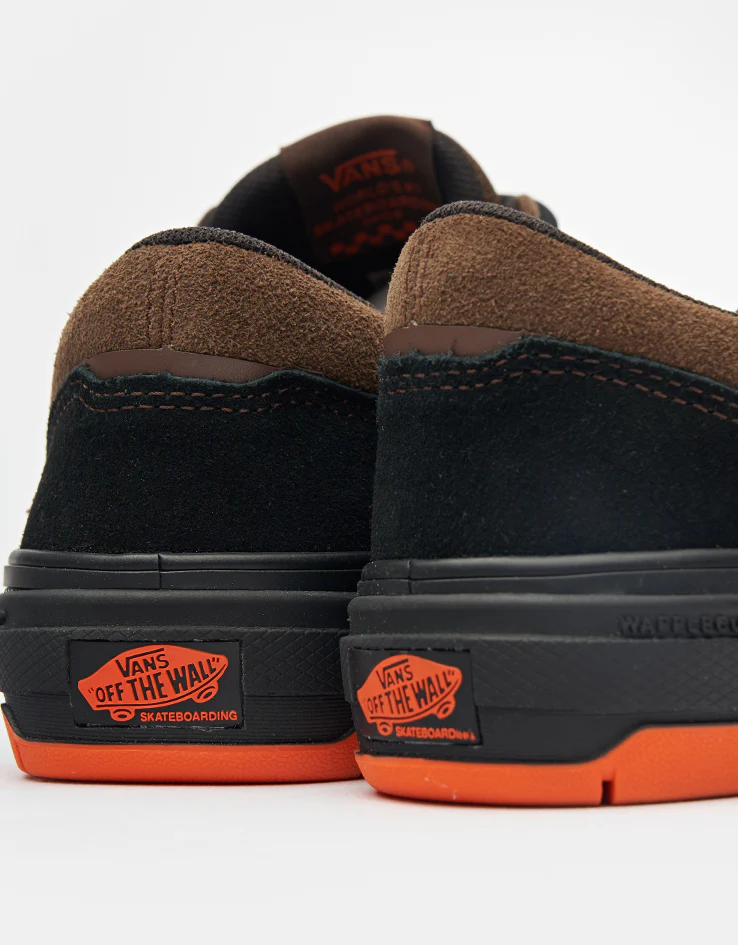 Vans Skate Era Wafflecup Shoes - Black/Brown - Image 6