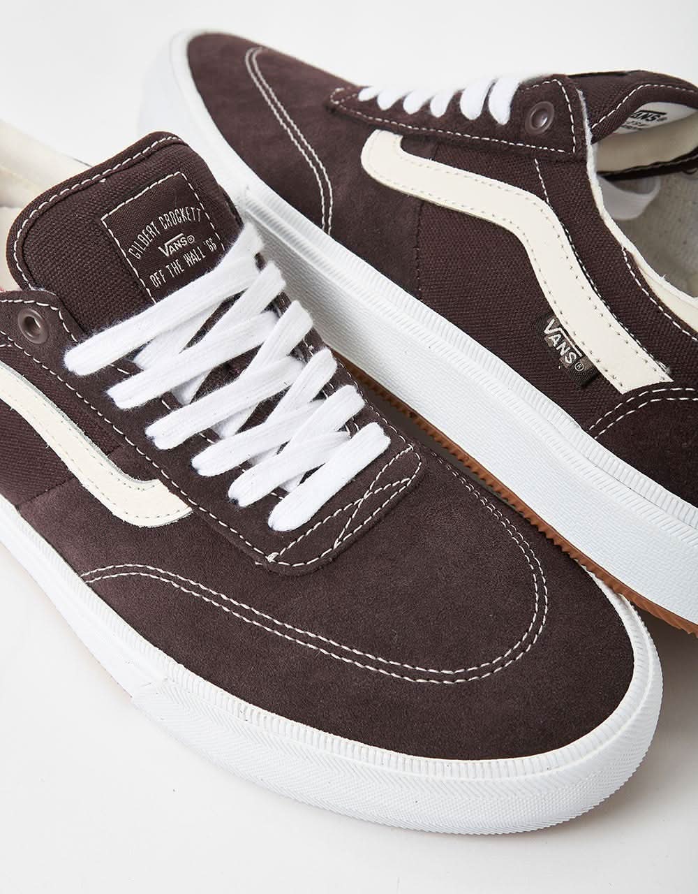 Vans Skate Gilbert Crockett Shoes - Dark Brown - Image 4