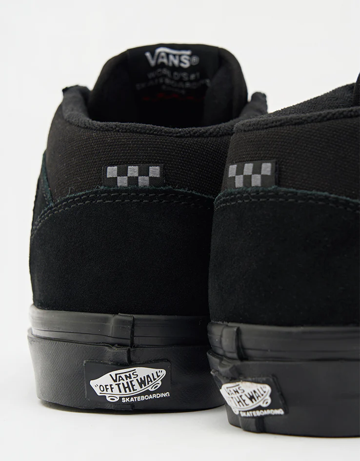 Vans Skate Half Cab Shoes - Black/Black - Image 5