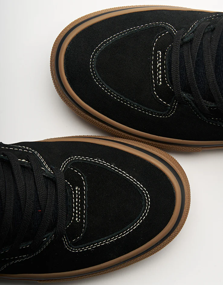 Vans Skate Half Cab Shoes - Black/Gum/White - Image 7