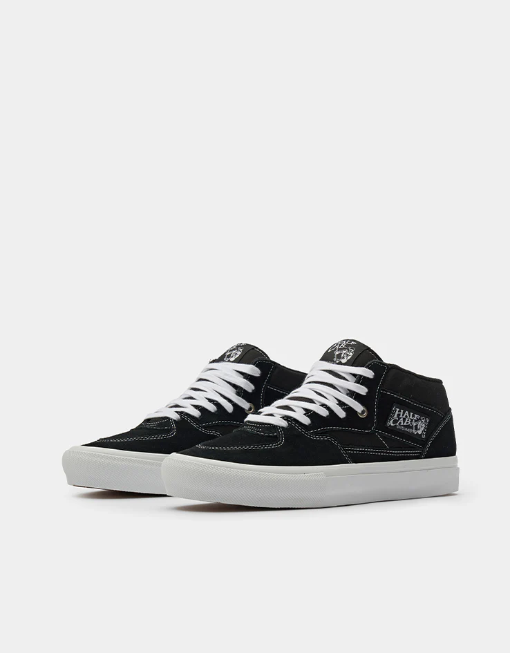 Vans Skate Half Cab Shoes - Black/White - Image 3