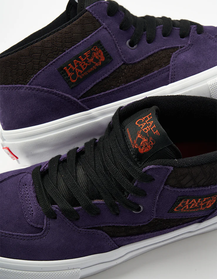 Vans Skate Half Cab Shoes - Croc Grape - Image 6