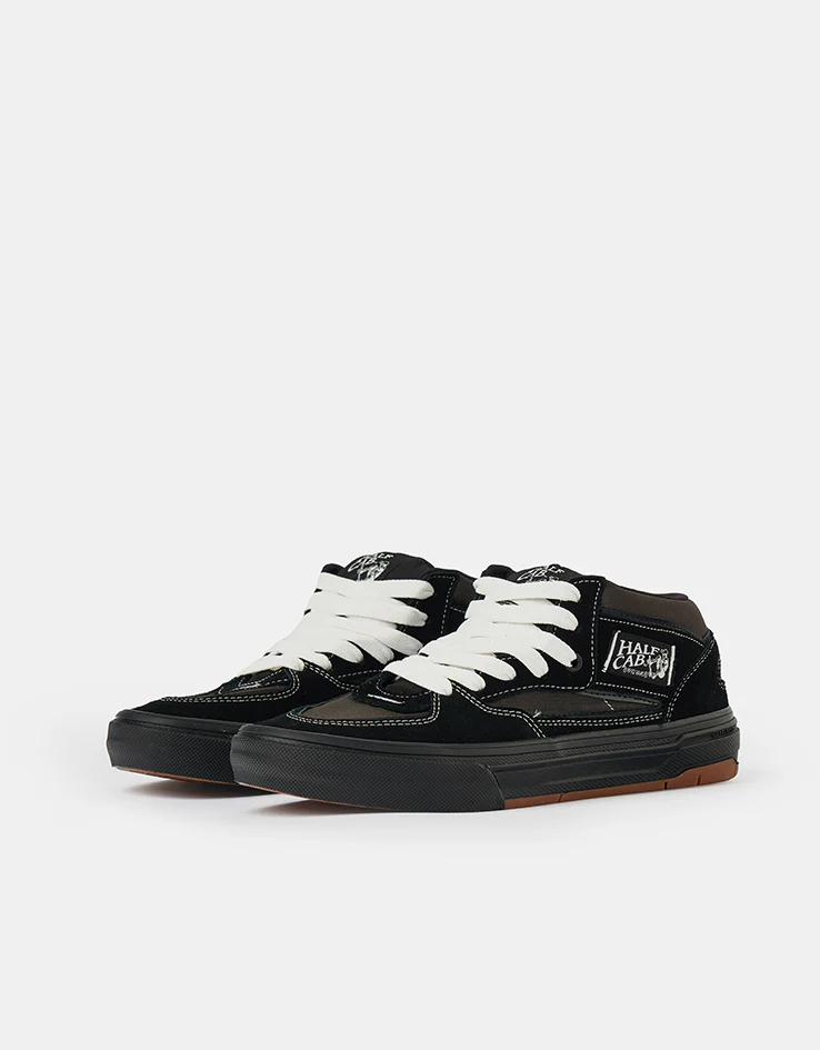Vans Skate Half Cab WaffleCup Shoes - Black/Asphalt - Image 3