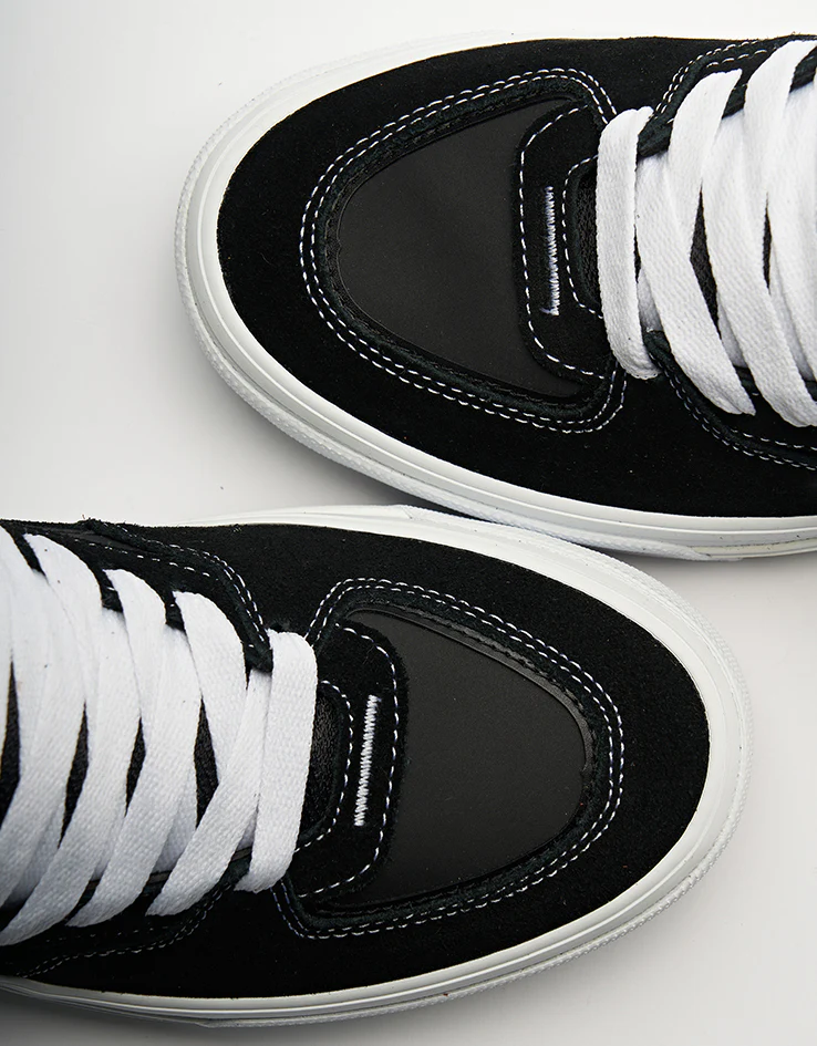 Vans Skate Half Cab Wafflecup Shoes - Black/White - Image 7