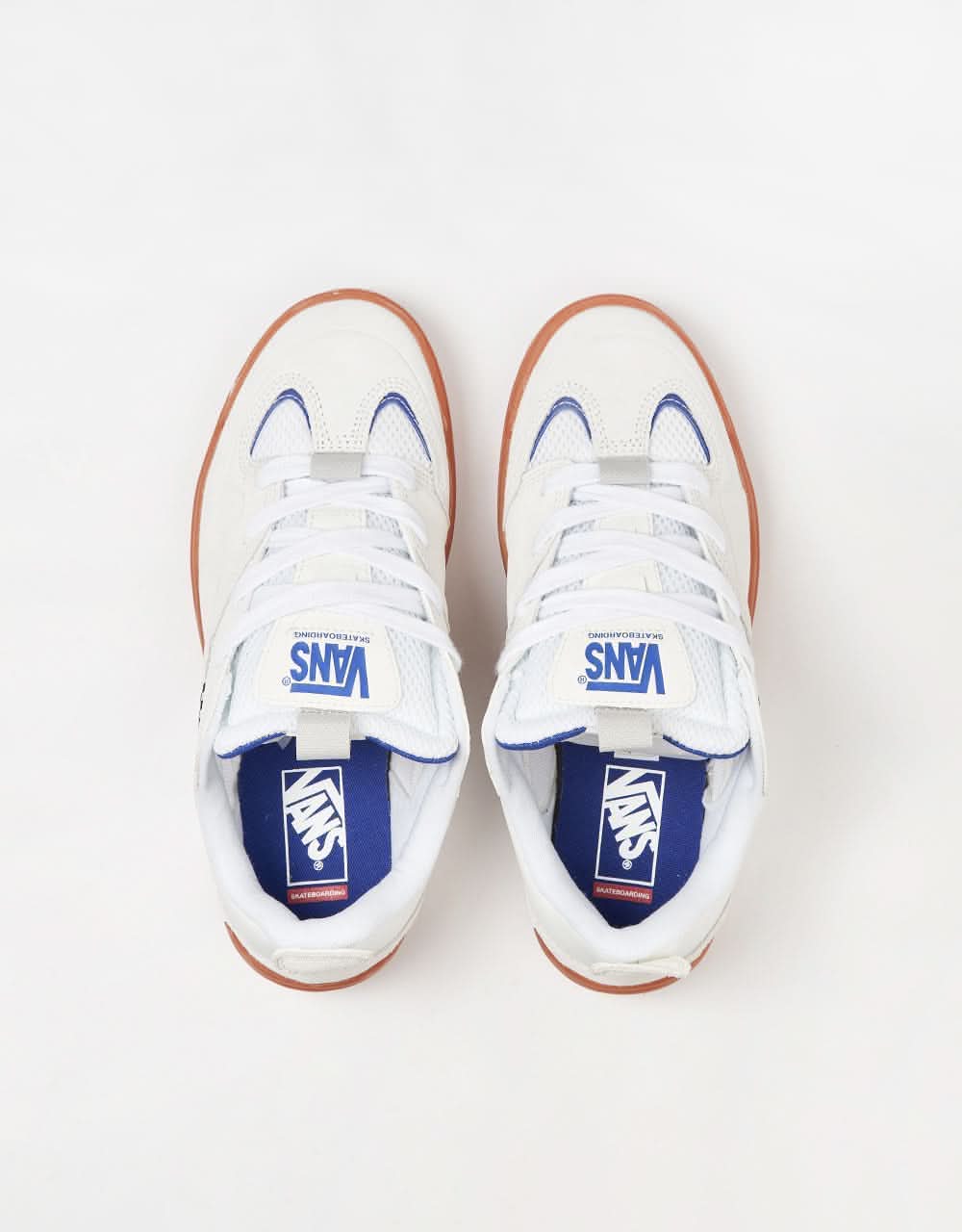 Vans Skate Mixxa Shoes - White/Light Blue - Image 6