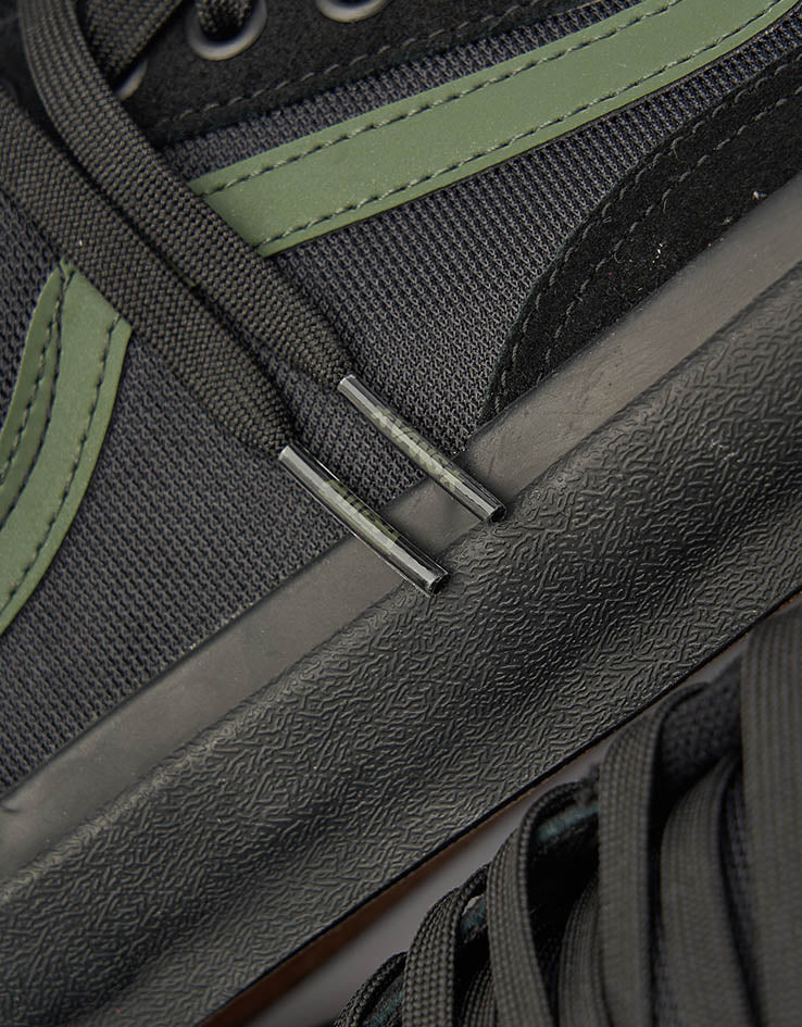 Vans Skate Old Skool 36+ Shoes - (Atiba) Black/Dark Green - Image 8