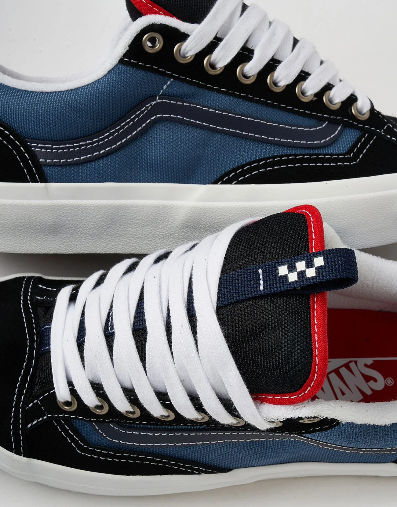 Vans Skate Old Skool 36 + Shoes - Black/Stv Navy - Image 3