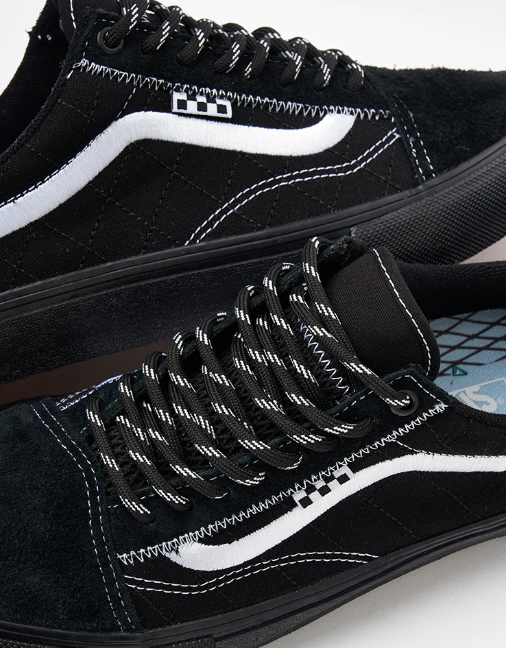 Vans Skate Old Skool Net Skate Shoes - (Doobie) Black - Image 6