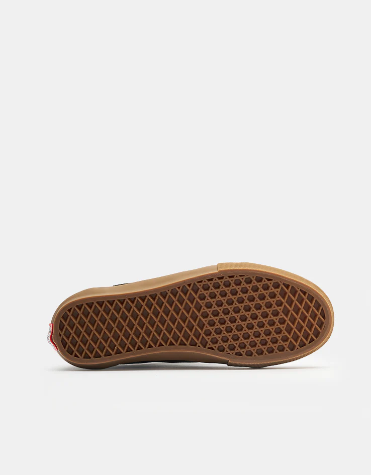 Vans Skate Old Skool Shoes - Black/Gum/White - Image 7