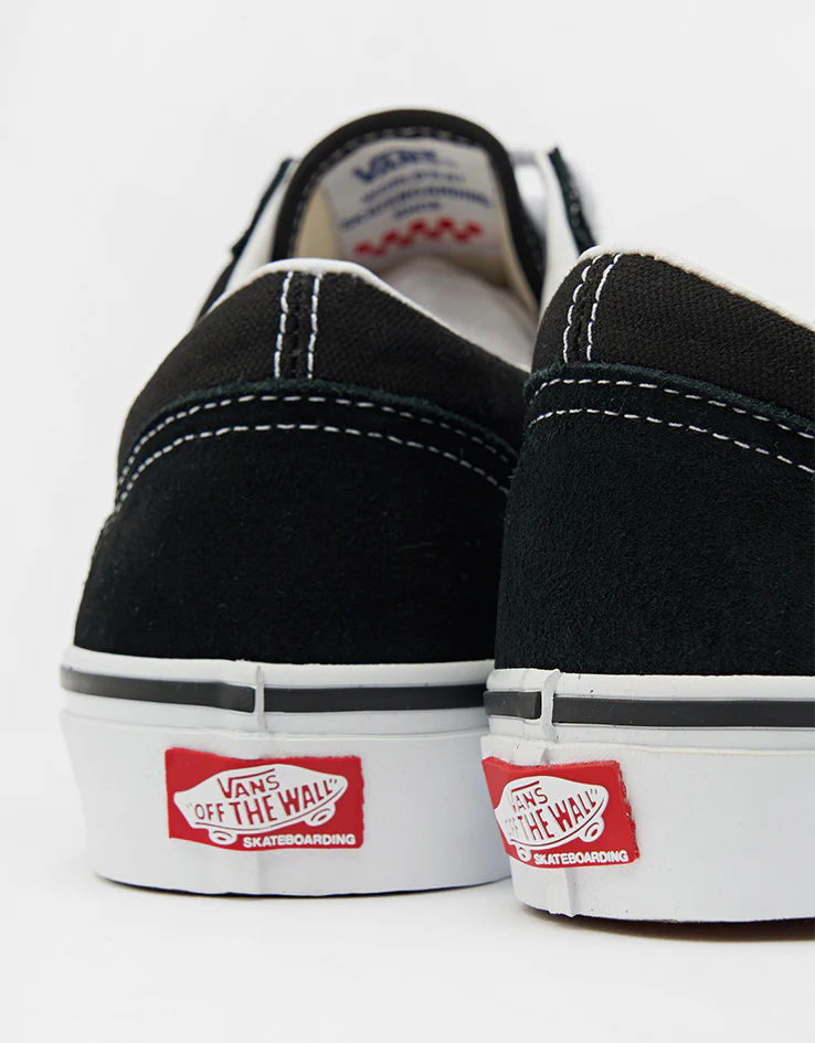 Vans Skate Old Skool Shoes - Black/White - Image 5