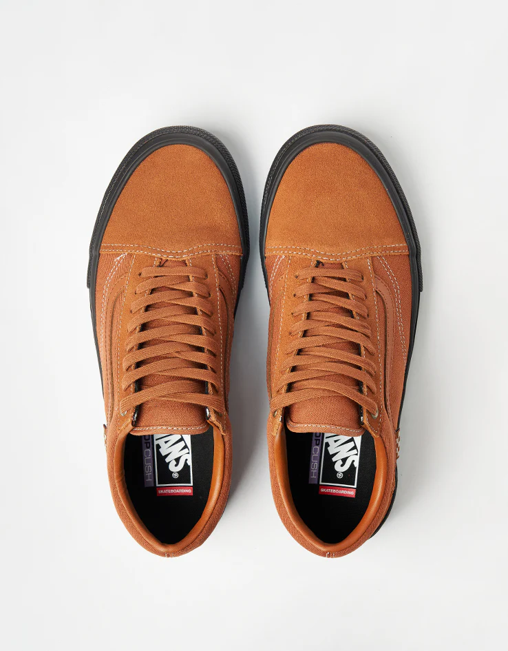 Vans Skate Old Skool Shoes - Sienna/Chocolate - Image 2