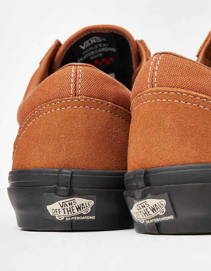 Vans Skate Old Skool Shoes - Sienna/Chocolate - Image 6