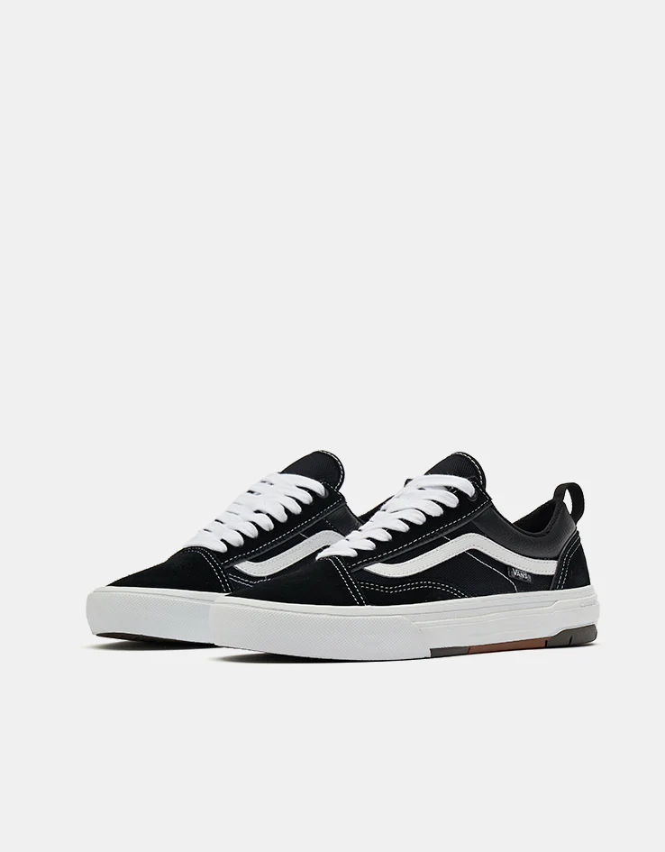 Vans Skate Old Skool Wafflecup Shoes - Black/White - Image 3