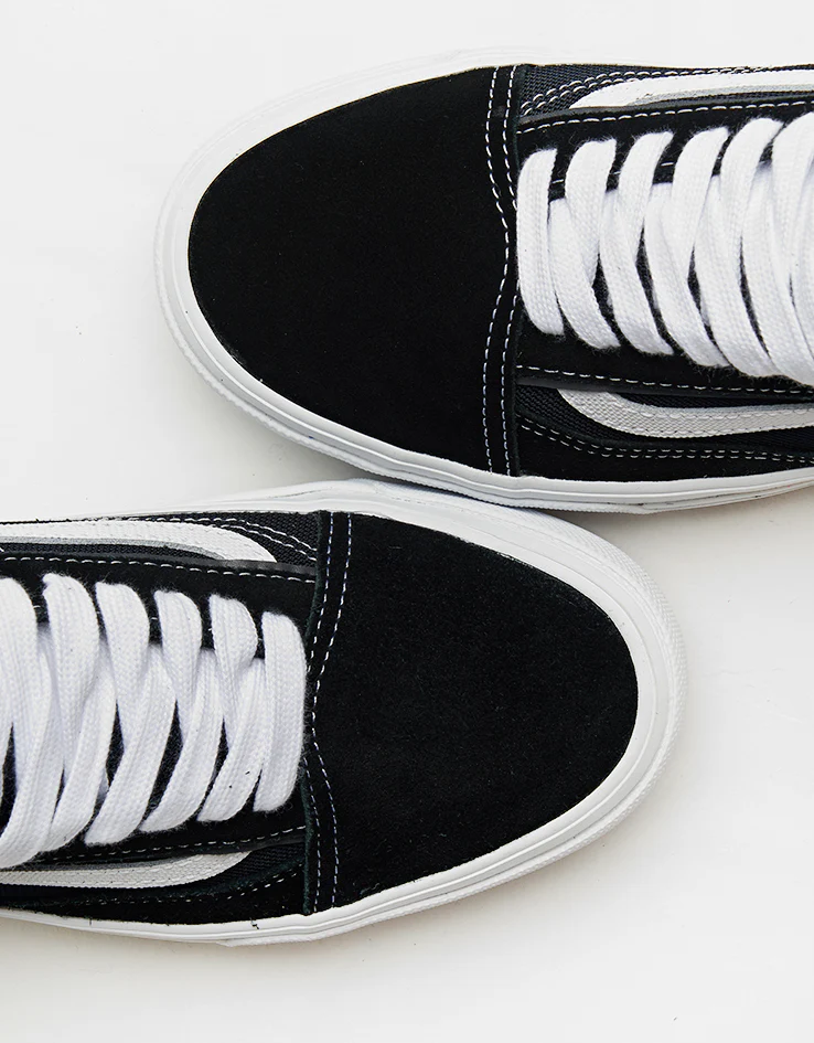 Vans Skate Old Skool Wafflecup Shoes - Black/White - Image 7