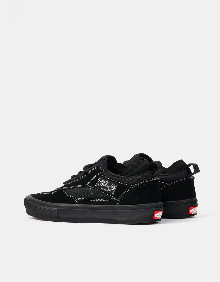 Vans Skate Safe Low Shoes - Black/Black - Image 5