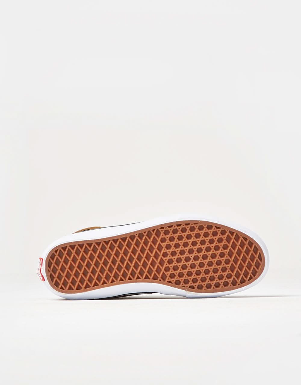 Vans Skate Sk8-Hi R1 UK Exclusive Shoes - Duck Canvas Golden Brown - Image 4