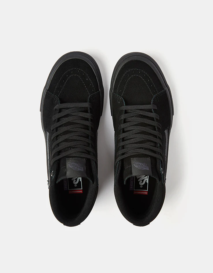 Vans Skate Sk8-Hi Shoes - Black/Black - Image 2