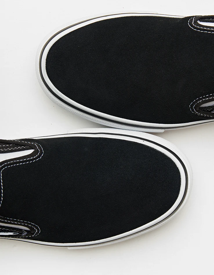 Vans Skate Slip-On Shoes - Black/White - Image 7
