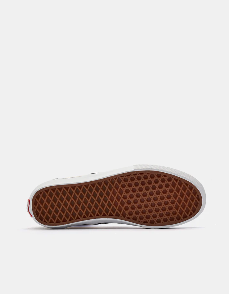 Vans Skate Slip-On Shoes - (Checkerboard) Black/Off White - Image 8