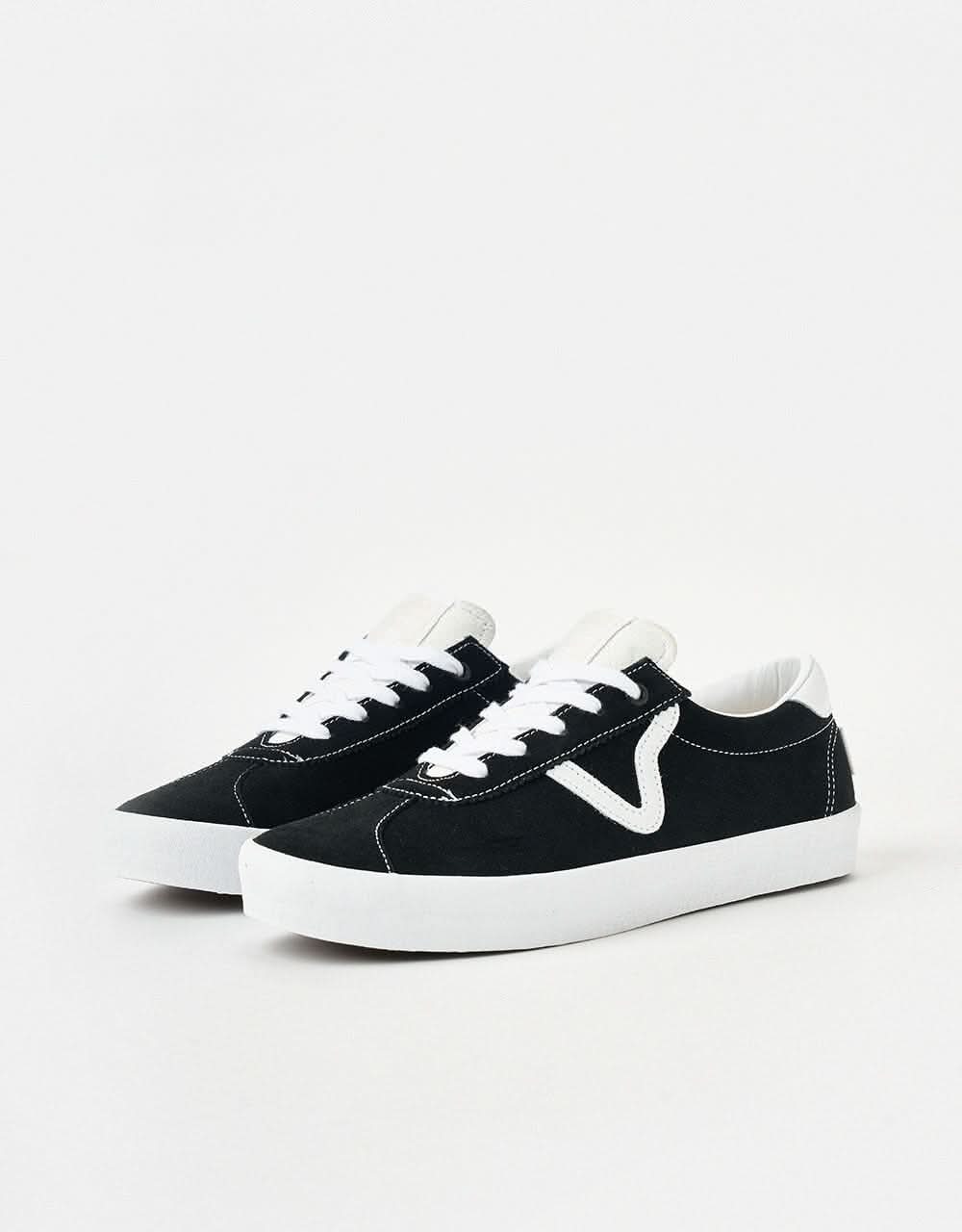 Vans Skate Sport Shoes - Black/Black/White - Image 4
