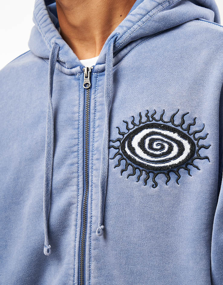 Vans Skate Sun Swirl Zip Hoodie - True Navy - Image 4