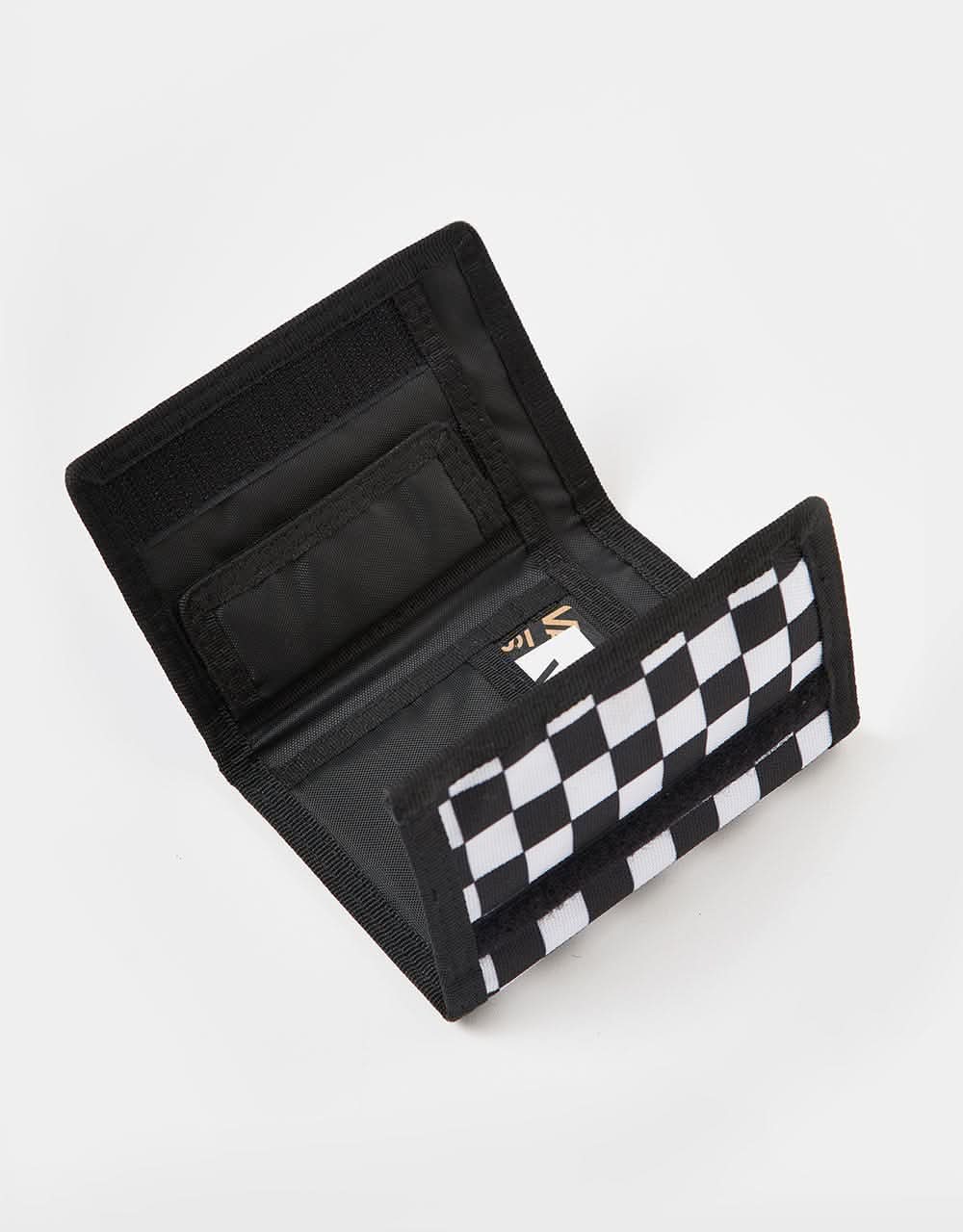 Vans Slipped Wallet - Black/White Check - Image 3