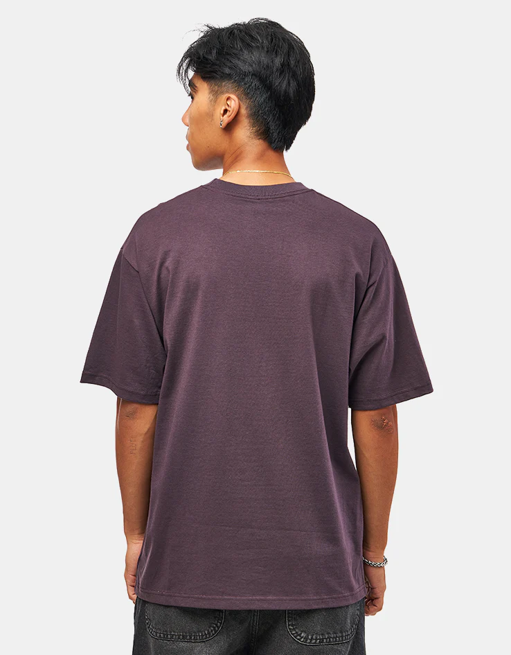 Vans Star Checker T-Shirt - Dark Port - Image 2