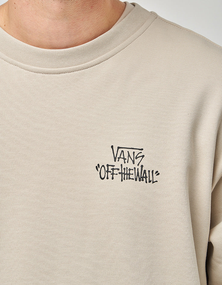 Vans Stomper Loose Fit Crew - Taupe Mist - Image 4