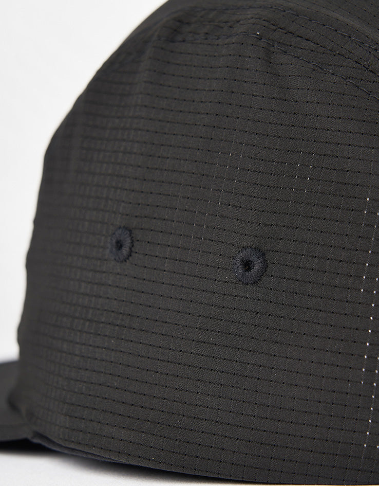 Vans Stretch Logo Camper 5 Panel Cap - Black - Image 3