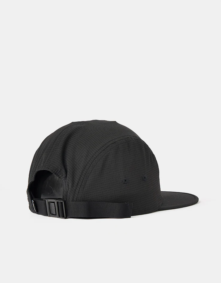 Vans Stretch Logo Camper 5 Panel Cap - Black - Image 5