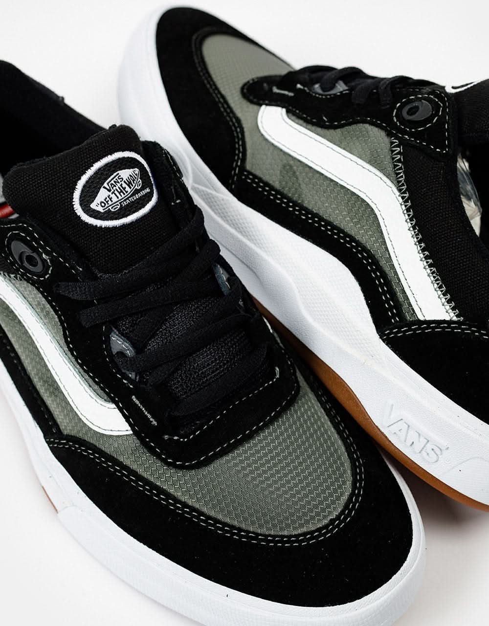 Vans Wayvee Skate Shoes - Black/White - Image 5