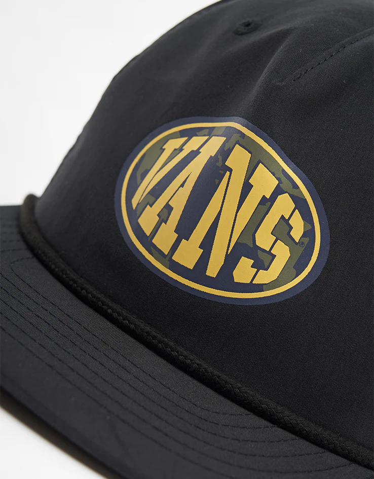 Vans Worldwide94 Unstructured Snapback Cap - Black - Image 2