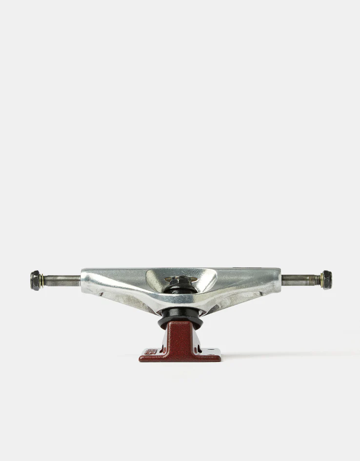 Venture O'Dwyer Pro V-Hollow Skateboard Trucks - Polished/Red (Pair) - Image 3