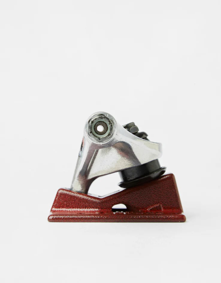 Venture O'Dwyer Pro V-Hollow Skateboard Trucks - Polished/Red (Pair) - Image 7