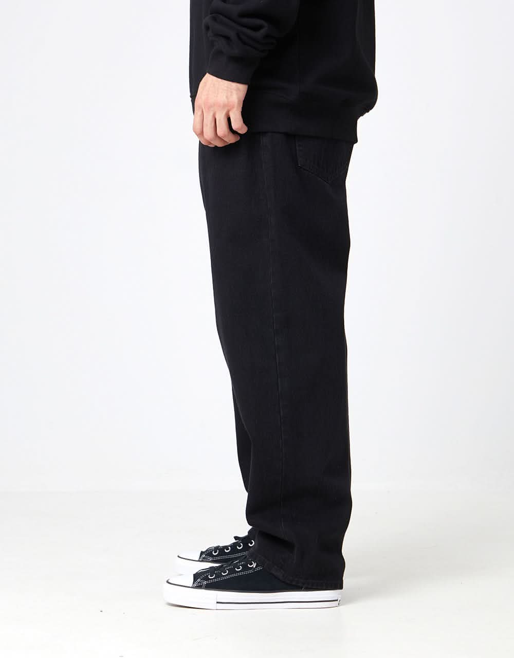 Volcom Billow Tapered Denim - Black - Image 6