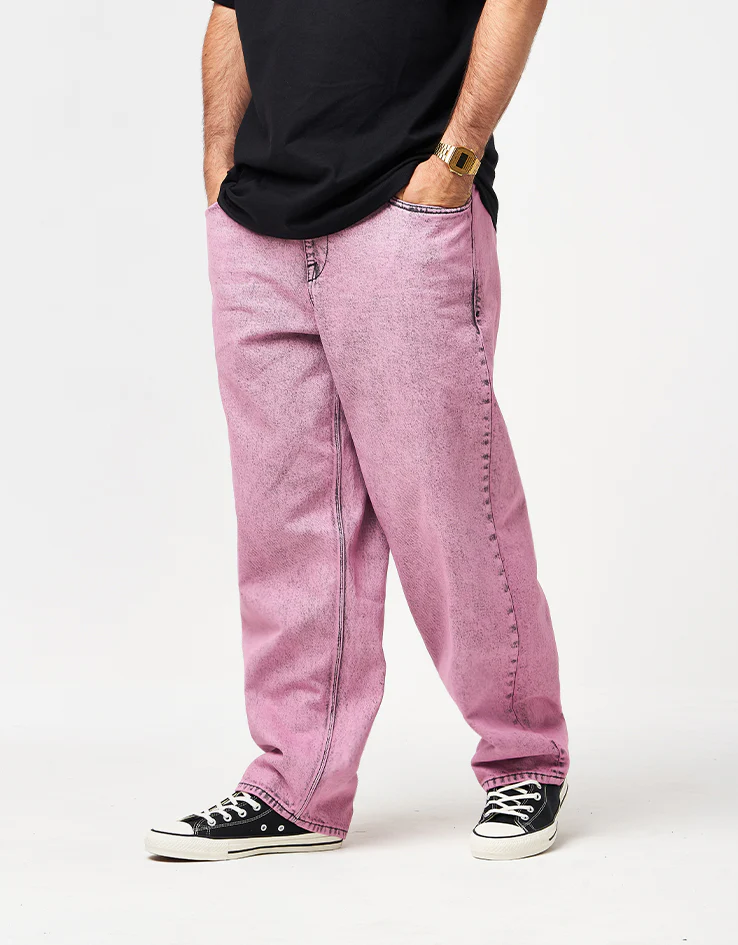 Volcom Freazy Loose EW Denim - Steel Purple - Image 4