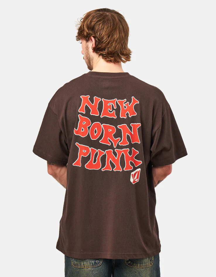 Volcom New Born Loose T-Shirt - Cacao