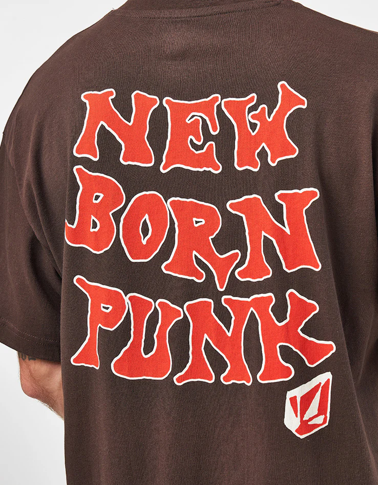 Volcom New Born Loose T-Shirt - Cacao - Image 3
