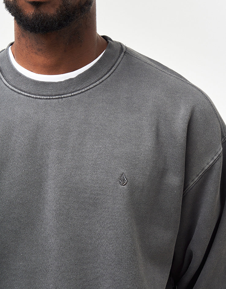 Volcom Single Stone Crew - Asphalt Black - Image 3