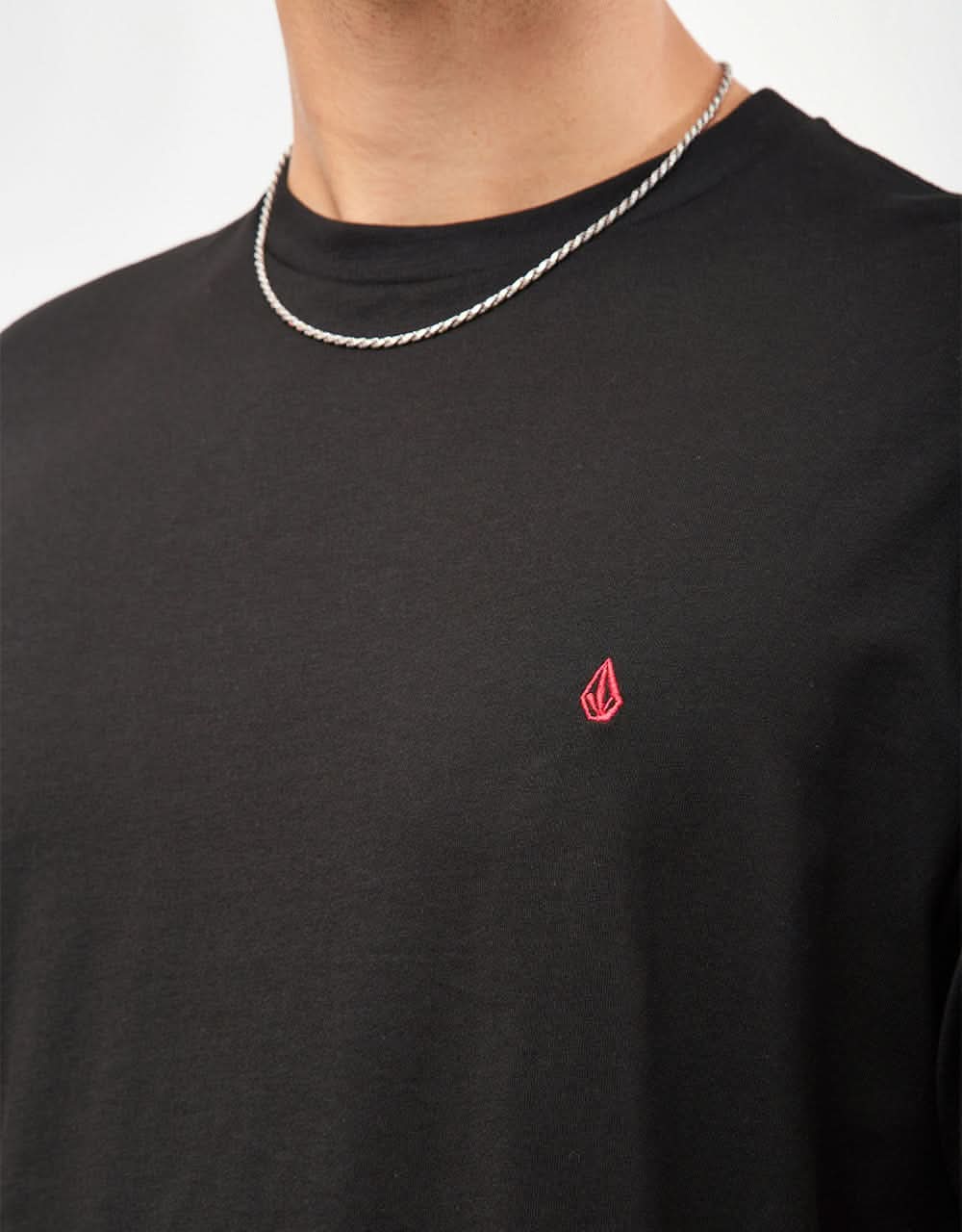 Volcom Stone Blank T-Shirt - Black - Image 3