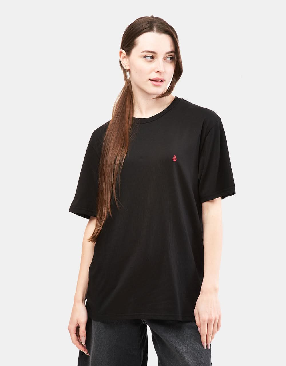 Volcom Stone Blank T-Shirt - Black - Image 4