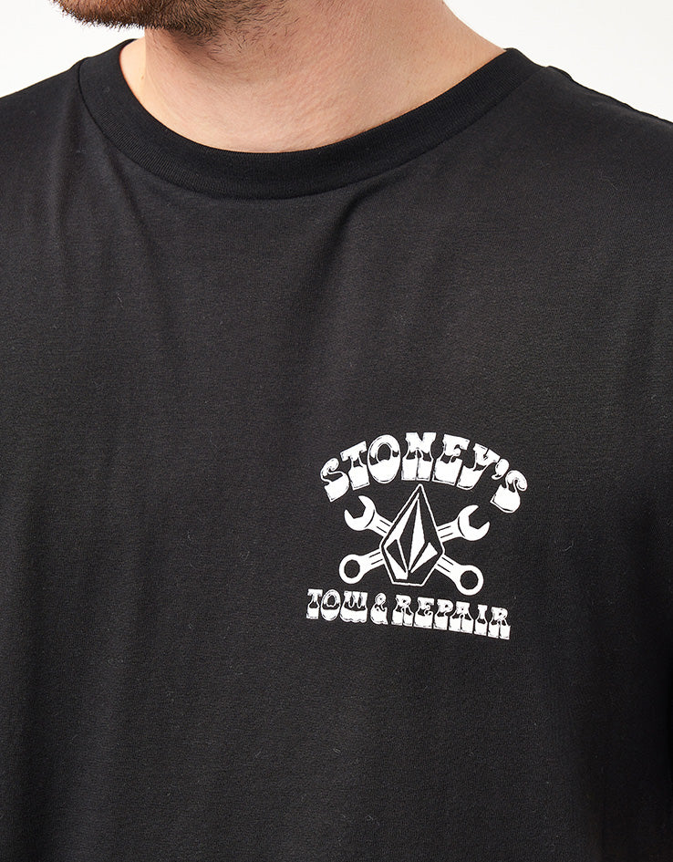 Volcom Stoneys T-Shirt - Black - Image 4