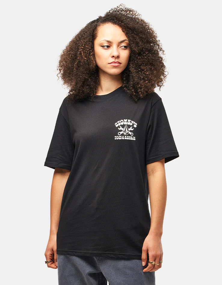 Volcom Stoneys T-Shirt - Black - Image 7