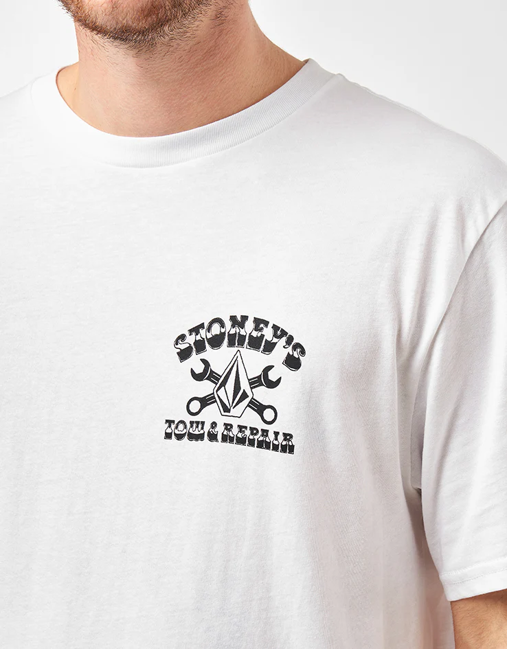 Volcom Stoneys T-Shirt - White - Image 4