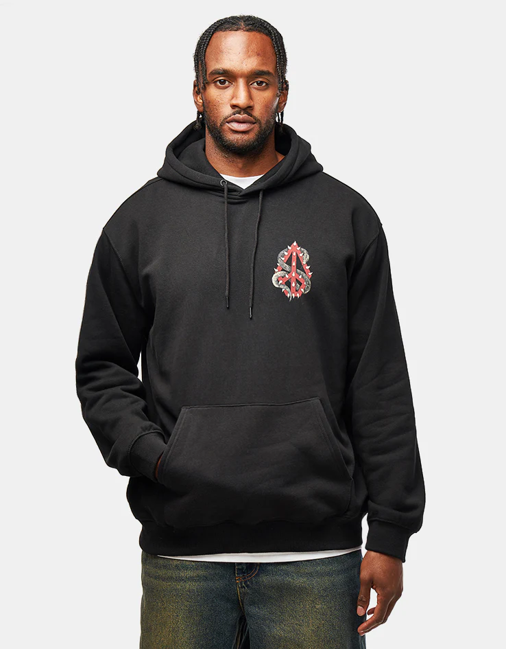 Volcom Watanite Pullover Hoodie - Black - Image 2