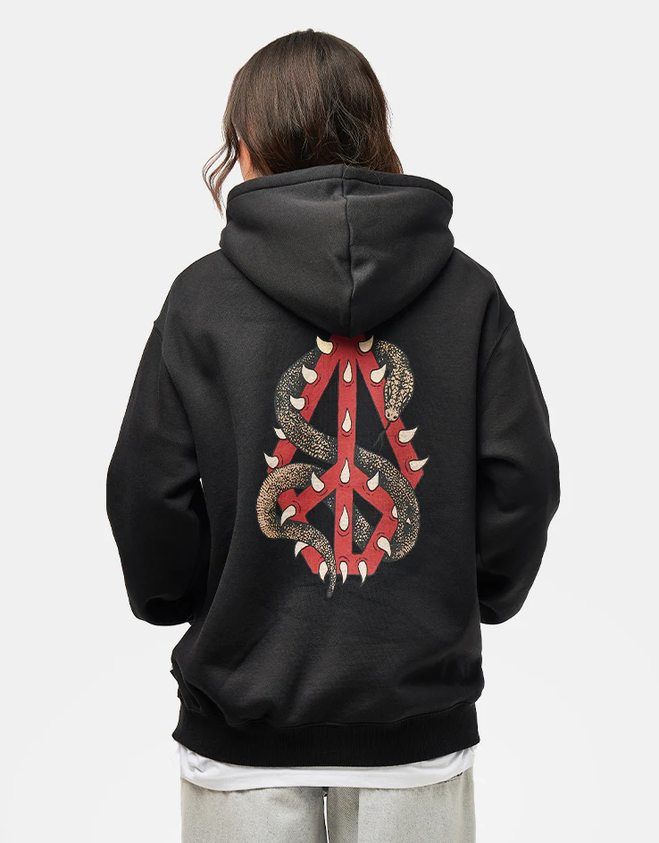 Volcom Watanite Pullover Hoodie - Black - Image 6