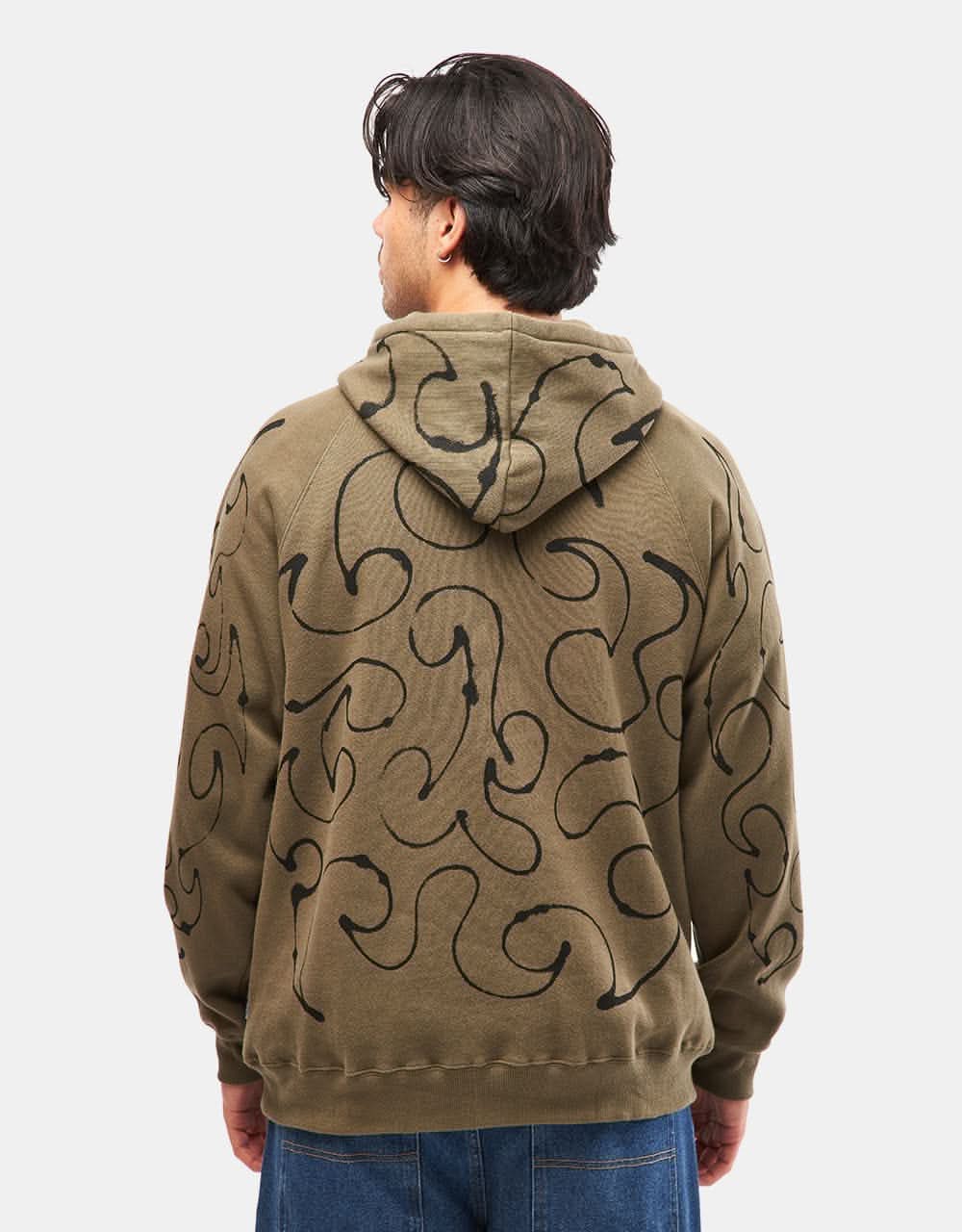 Volcom x Zephyr Pullover Hoodie - Wintermoss - Image 2