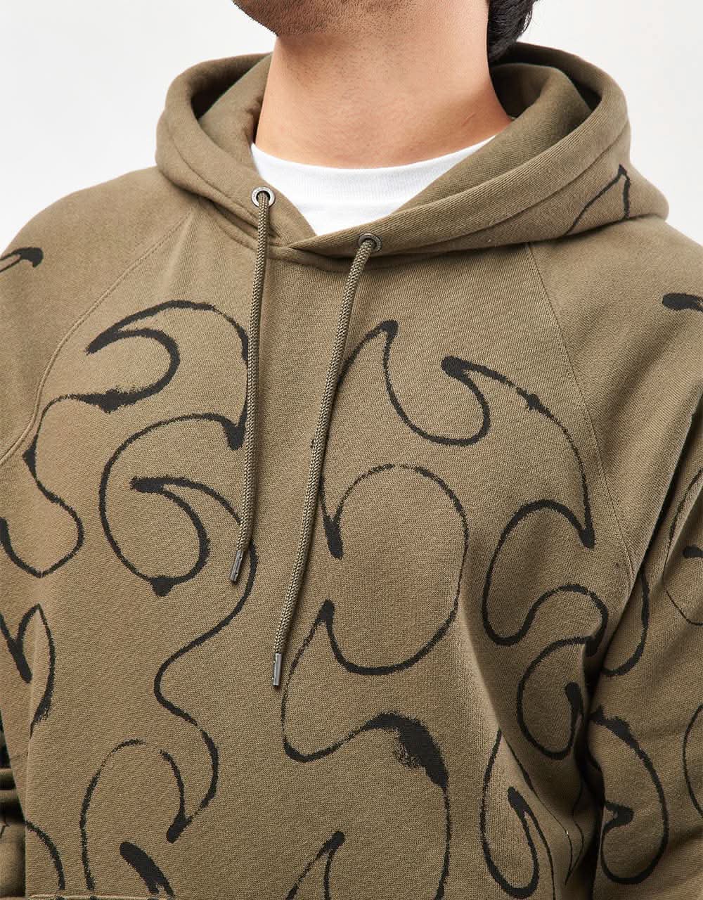 Volcom x Zephyr Pullover Hoodie - Wintermoss - Image 3